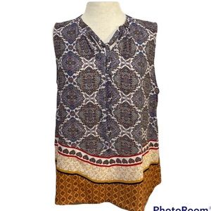 Cynthia Rowley sleeveless top size XL